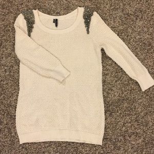 Maurice’s Shoulder Detail Waffle Knit Sweater